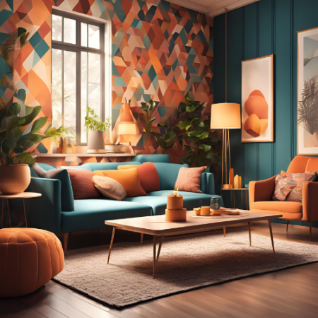 ورق جدران صالات سادة النرجس: جمال البساطة والأناقة للأتصال 0530410069